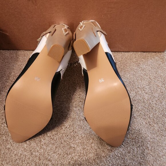 NEW Clorinde Genshin Impact Boots Cosplay Womens 39 = 8.5/9 US - Picture 8 of 12